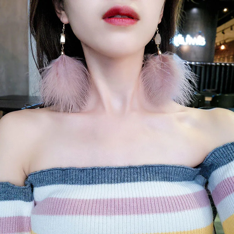 

Fashion Dreamcatcher Long Tassel Dangle Earrings For Women Leaf Feather Drop Brincos Bijoux boucle d'oreille Jewelry Earring