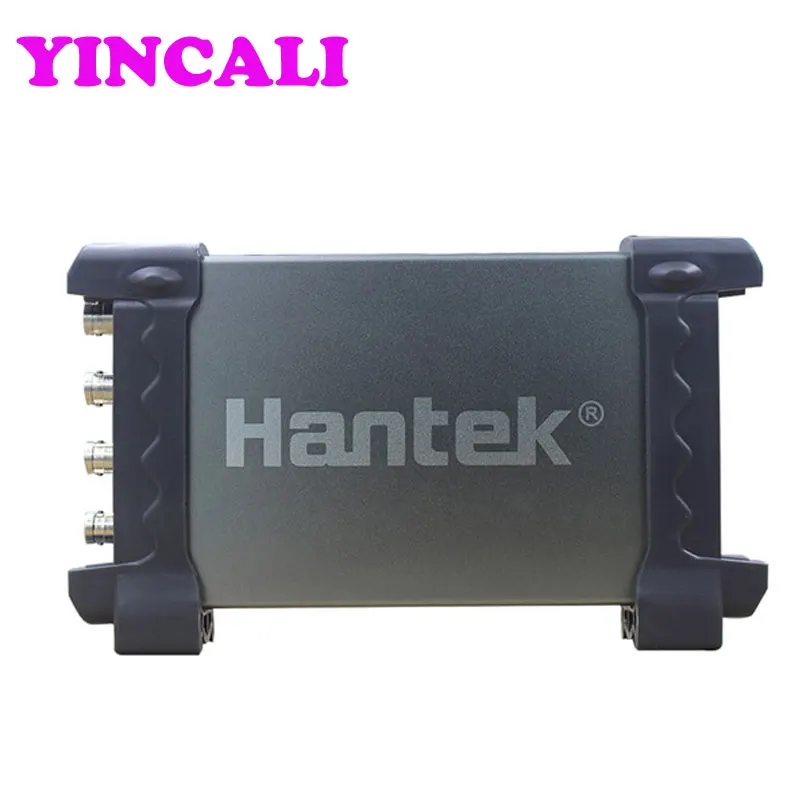 

Hantek 6254BC Digital Oscilloscopes 250MHz 4 CH PC USB Oscilloscope for Computer Tablet Input Sensitivity with replay function