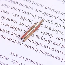 Мм 6 шт. 0,5 мм Серебряный перьевая ручка Роскошные перьевая магазин пункт Fine Tool ручка школьный канцелярский подарок для студентов