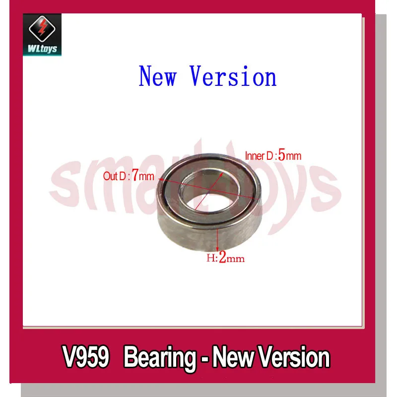 4 шт. подшипники для квадрокоптера WLtoys V959 V969 V979 V989 V999 V212 V222|bearing stainless|bearing directionbearing