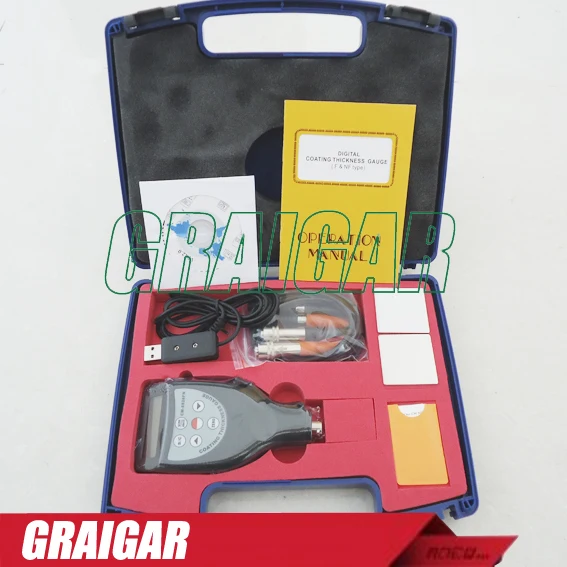 

Wholesale CM8826FN Paint Coating Thickness Gauge CM-8826FN with Cable and CD Software RS232