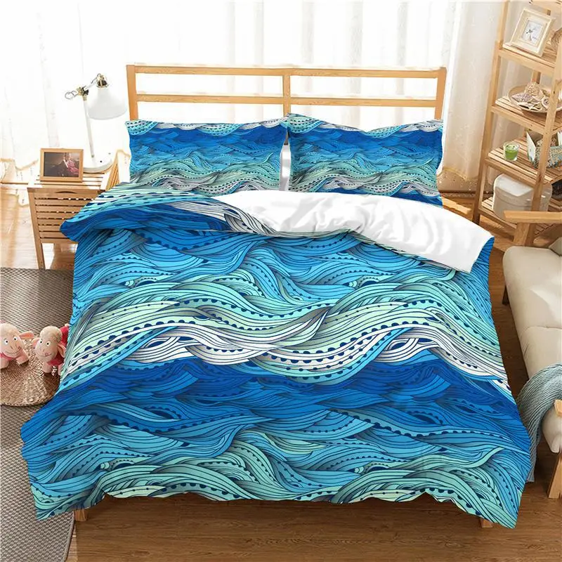 3D набор постельного белья для серфинга в океане, пододеяльник, одеяло, комплекты постельного белья, домашнее текстильное постельное белье, США, Великобритания, Австралия, 13 размеров, постельное белье для серфинга - Цвет: 6