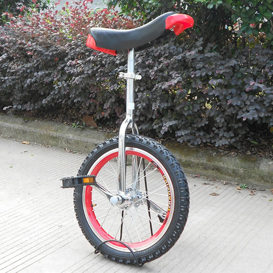 Top 16 inch Single Wheel Bike Aluminum Rings Wheelbarrow Shoulder Wheel Single Wheel Bicycle One Wheeled Bicycle 4