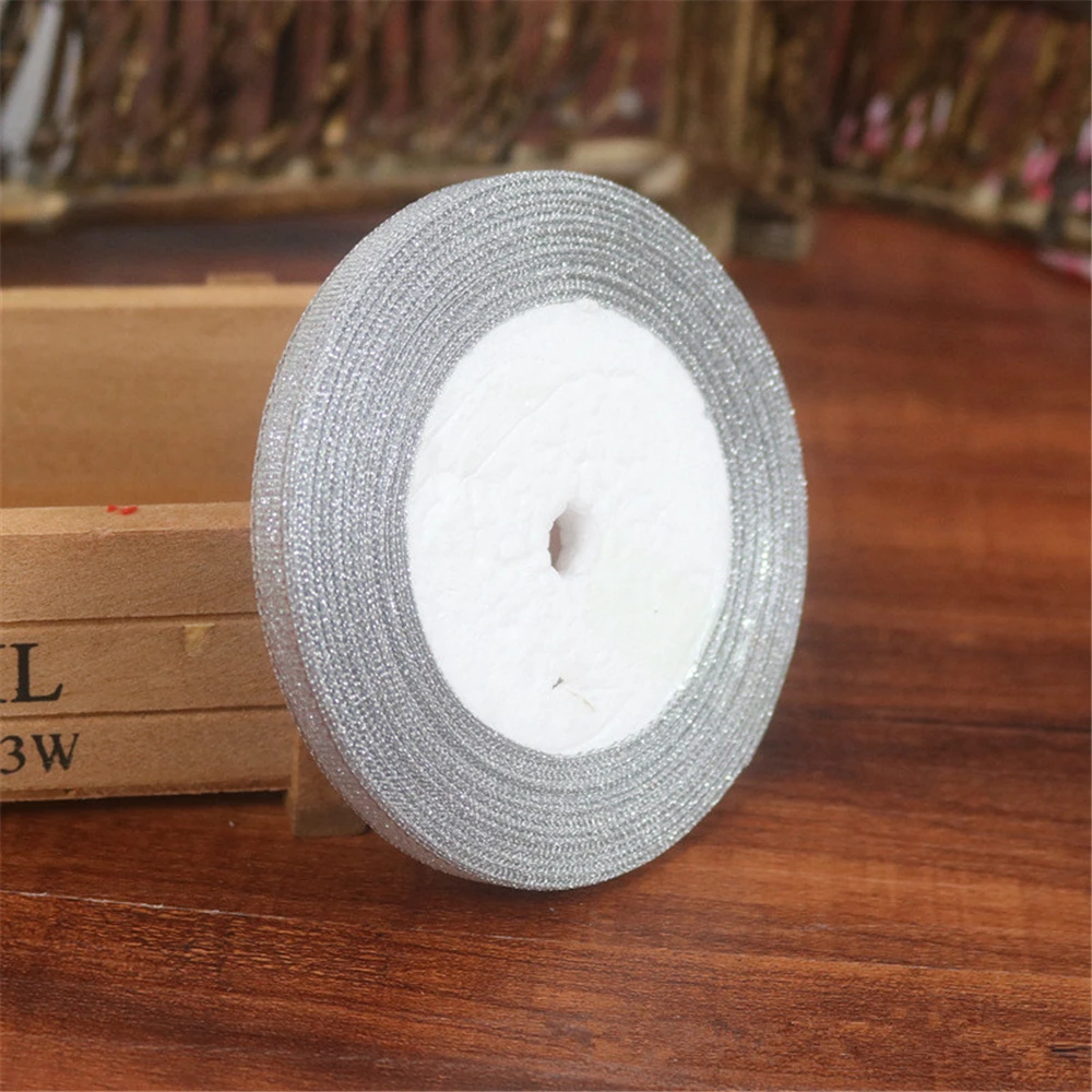 Шелковая атласная лента 25 ярдов 6 мм|silk satin ribbon|satin ribbondiy materials |