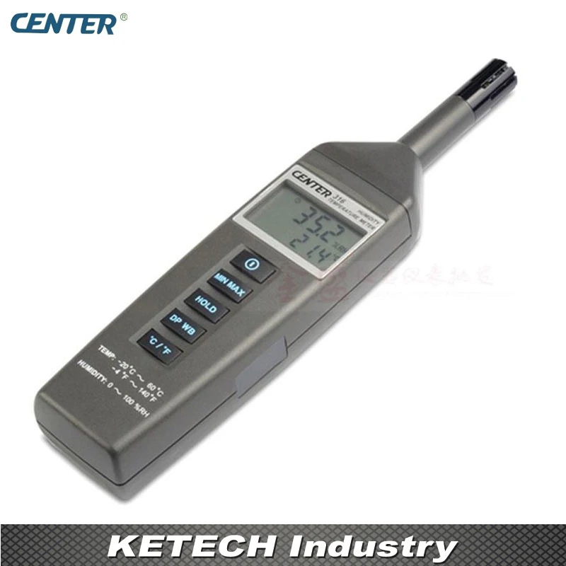 

Digital Temperature and Humidity Meter Tester