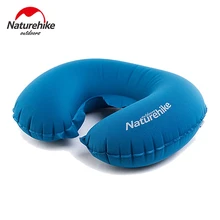 Naturehike Portable U Shape Inflatable Pillow Sleeping Gear Travel Inflatable Cushion Soft Neck Protective HeadRest Plane Pillow