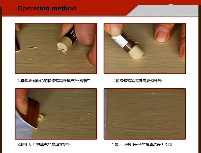5 pcs Wood Furniture & Floor Repair Marker Pens  repair crayon touch up pen concealer light or dark (11)