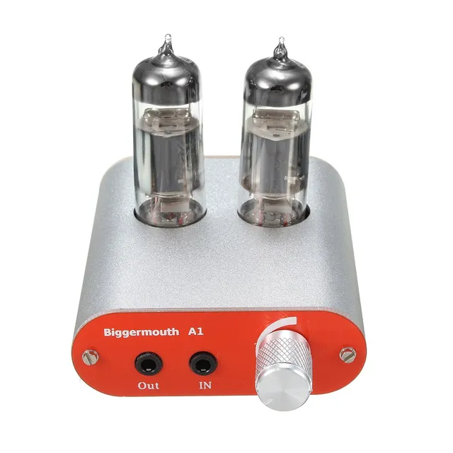 High Quality Professional Headphone Amplifier New DIY Amp HIFI Fever Level Audio Headphone Amplifier 6J5 Tube Valve Multi Hybrid