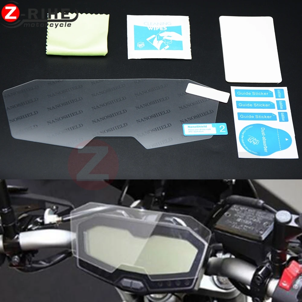 

For Yamaha MT-07 FZ-07 MT07 Cluster Scratch Protection Film Screen Protector for Yamaha FZ07 MT 07 2014 2015 2016 2017