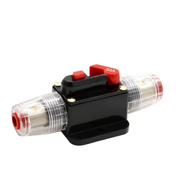 

Car Audio Conversion With Switch Automatic Fuse Holder Power Protection High Voltage Automatic Recovery Circuit Breaker
