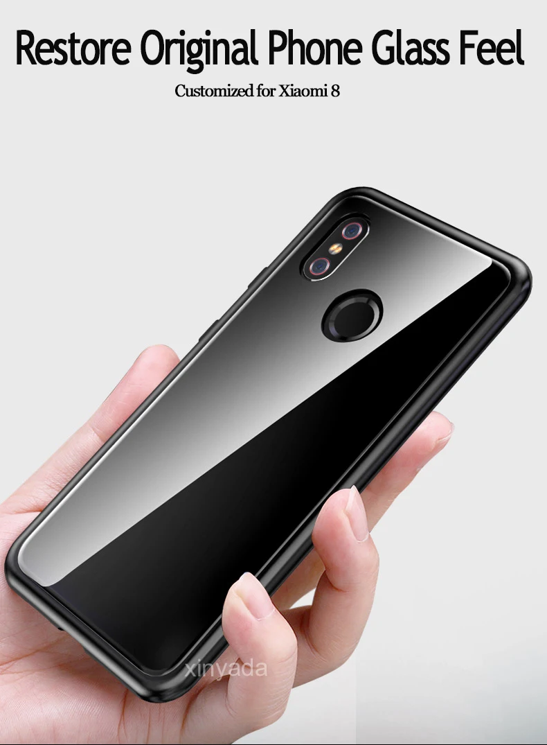 Чехол с магнитным стеклом для Xiaomi Redmi 7 Redmi Note 7 Pro Note 7S 6 5, чехол с магнитным металлическим бампером