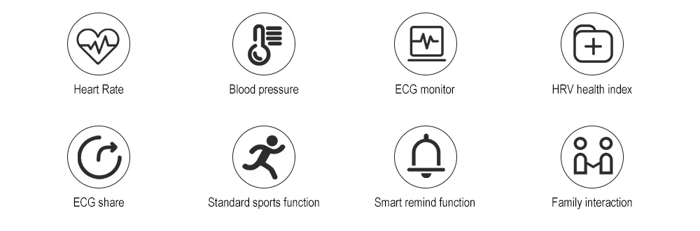 Смарт-часы B65 с тройным чипом EEG и ECG, смарт-браслет, водонепроницаемые часы для измерения артериального давления и пульса, Смарт-часы