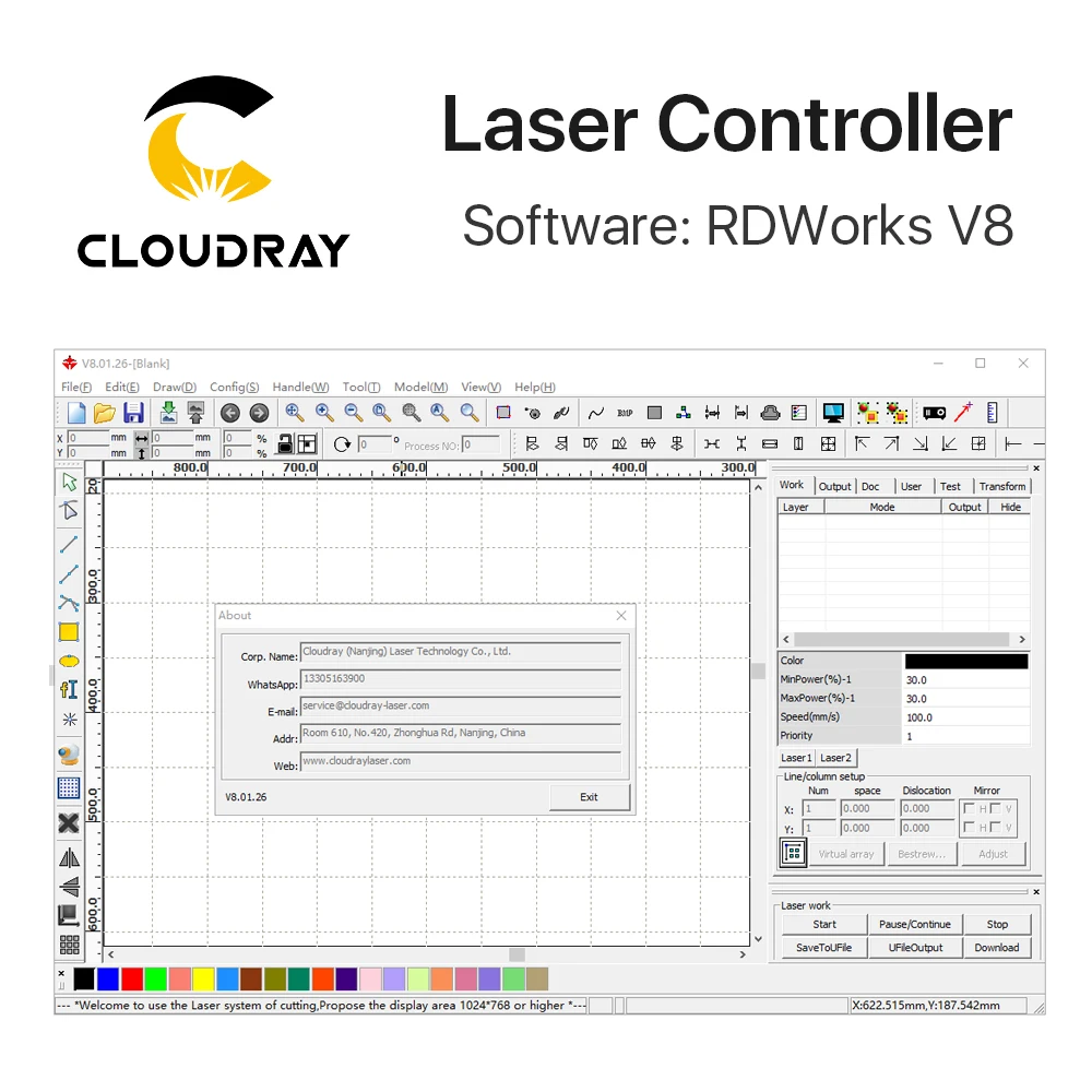 Cloudray Ruida RD RDC6442G Co2 Лазерная DSP контроллер для лазерной гравировки и резки RDC 6442 6442 г 6442 s