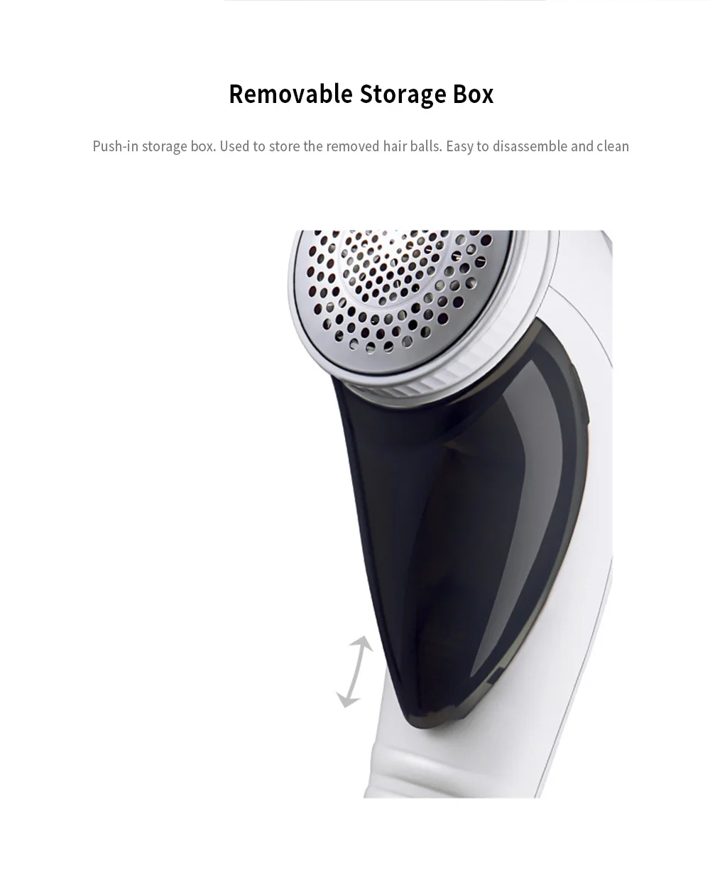 ZHIGAN M17 Rechargeable Pilling Machine Fabric Razor Clothes Hair Ball Trimmer