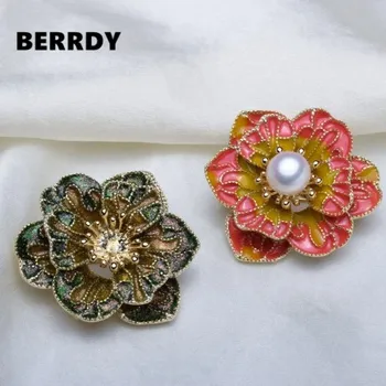 

Fashion Pearl Brooch Mountings, Brooch Findings, Brooch Settings Jewelry Parts Fittings Jewellery Accessories, 10pcs/lot