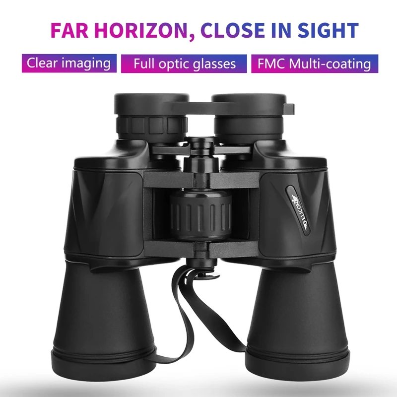 

12x50 High Power High Magnification Military Binoculars Zoom Waterproof Outdoor Bird Watching Hight Definition Hunting Telescope