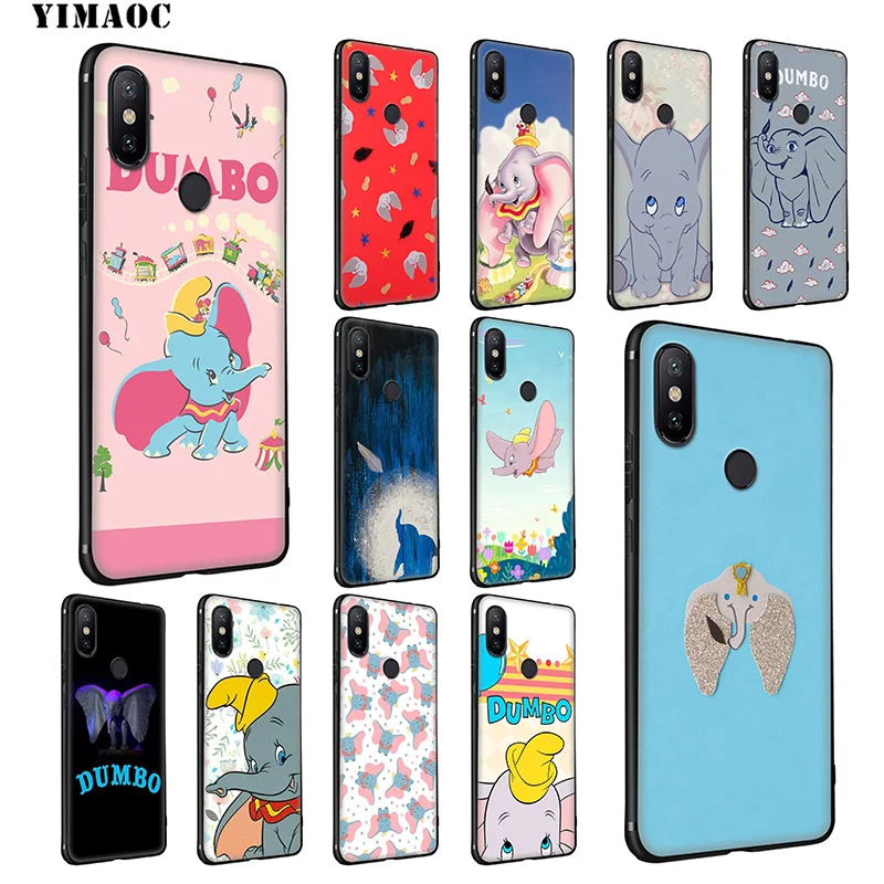 Мягкий силиконовый чехол YIMAOC Animation Dumbo для Xiaomi Redmi 7A Note 7 6 6A 5 4 4X 4A 5A S2 Plus K20 Pro Lite |