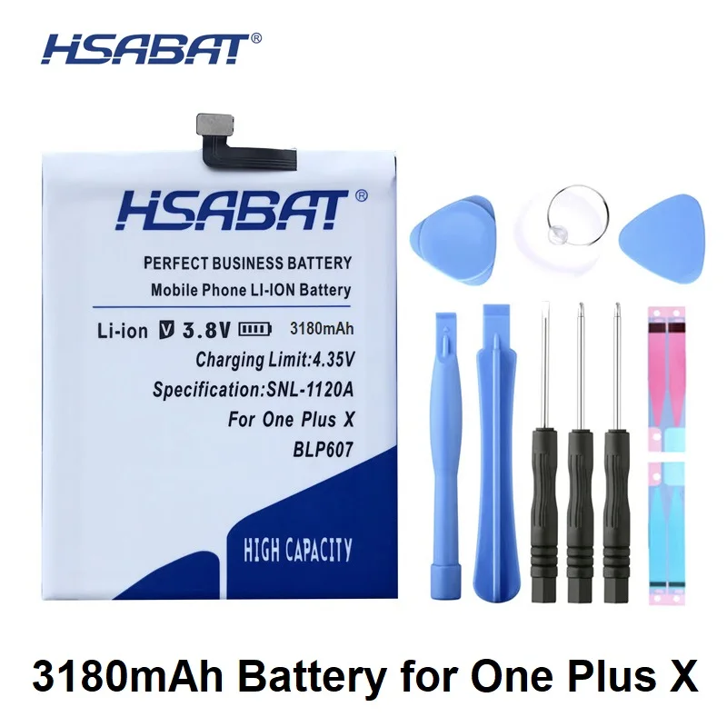 

HSABAT 3180mAh BLP607 Battery for Oneplus X / for One plus X