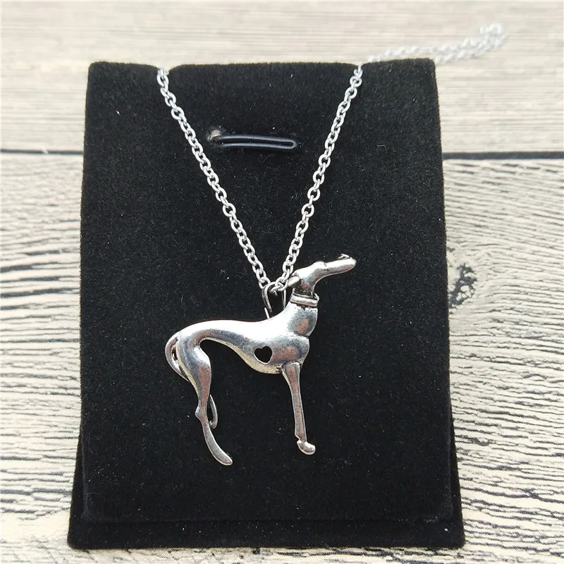 New Italian Greyhound Necklace Trendy Style Spanish Grey Hound Whippet Pendant Women Fashion Pet Dog Jewellery | Украшения и