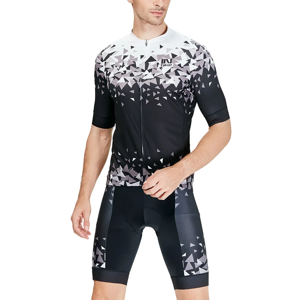 Men's Summer Cycling Clothing Set Breathable Short Sleeve Cycling Shirt