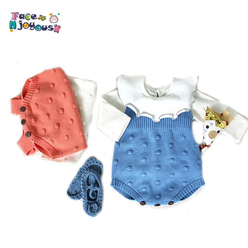 Autumn Winter Baby Rompers Knit Newborn Baby Girls Rompers Clothes Woolen Cotton Blended Infant Baby Overalls Baby Boy Layette Autumn Winter Baby Rompers Knit Newborn Baby Girls Rompers Clothes Woolen Cotton Blended Infant Baby Overalls Baby Boy Layette