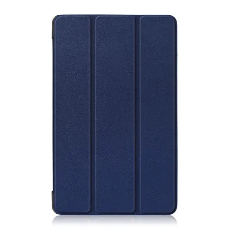 Ультра тонкий чехол для huawei MediaPad M5 lite 8,0 JDN2-AL00 JDN2-W09 Tablet PC Стенд кожаный чехол для huawei M5 lite 8 дюймов Чехол - Цвет: Синий