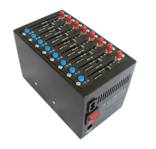 8 Ports gsm modem sim pool With Q24plus Module Quad band USB Interface