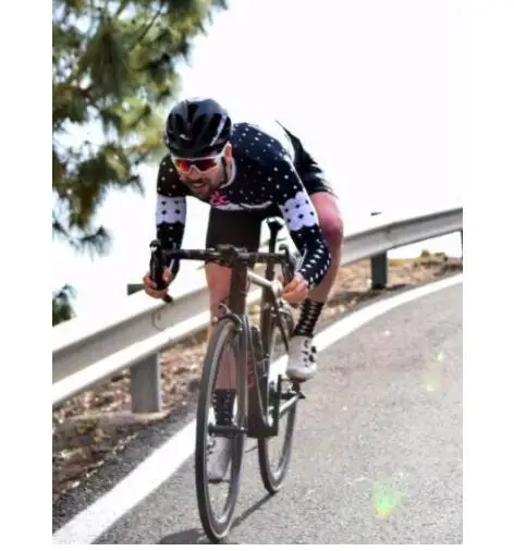 Команда длинный рукав Велоспорт Джерси наружная толстовка одежда для велоспорта осень мужская одежда для верховой езды на заказ велосипедная одежда - Цвет: jersey only
