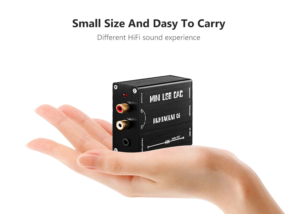 PJ. MIAOLAI HiFi внешнее портативное USB волокно коаксиальный модуль декодирования PCM2704 декодер плата для ноутбука компьютер