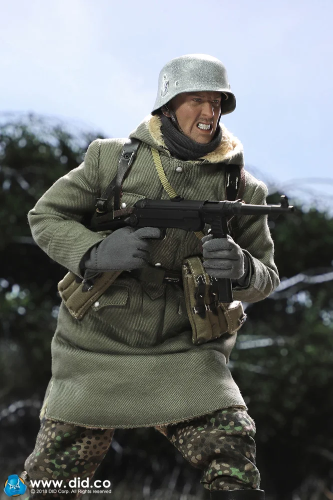 Немецкая бронированная Боевая машина D80131 MG42 коллекционная Военная фигурка 12