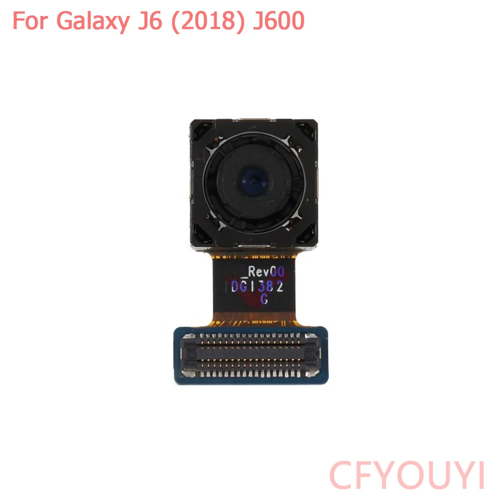 Для Samsung Galaxy J6 2018 J600F J600G J600DS Модуль задней большой камеры гибкий кабель запасная