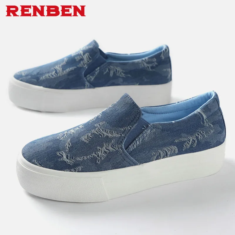 

Women Flat Platform Shoes Woman zapatos mujer Women's Platform Slip On For Ladies Shoes Casual Flats