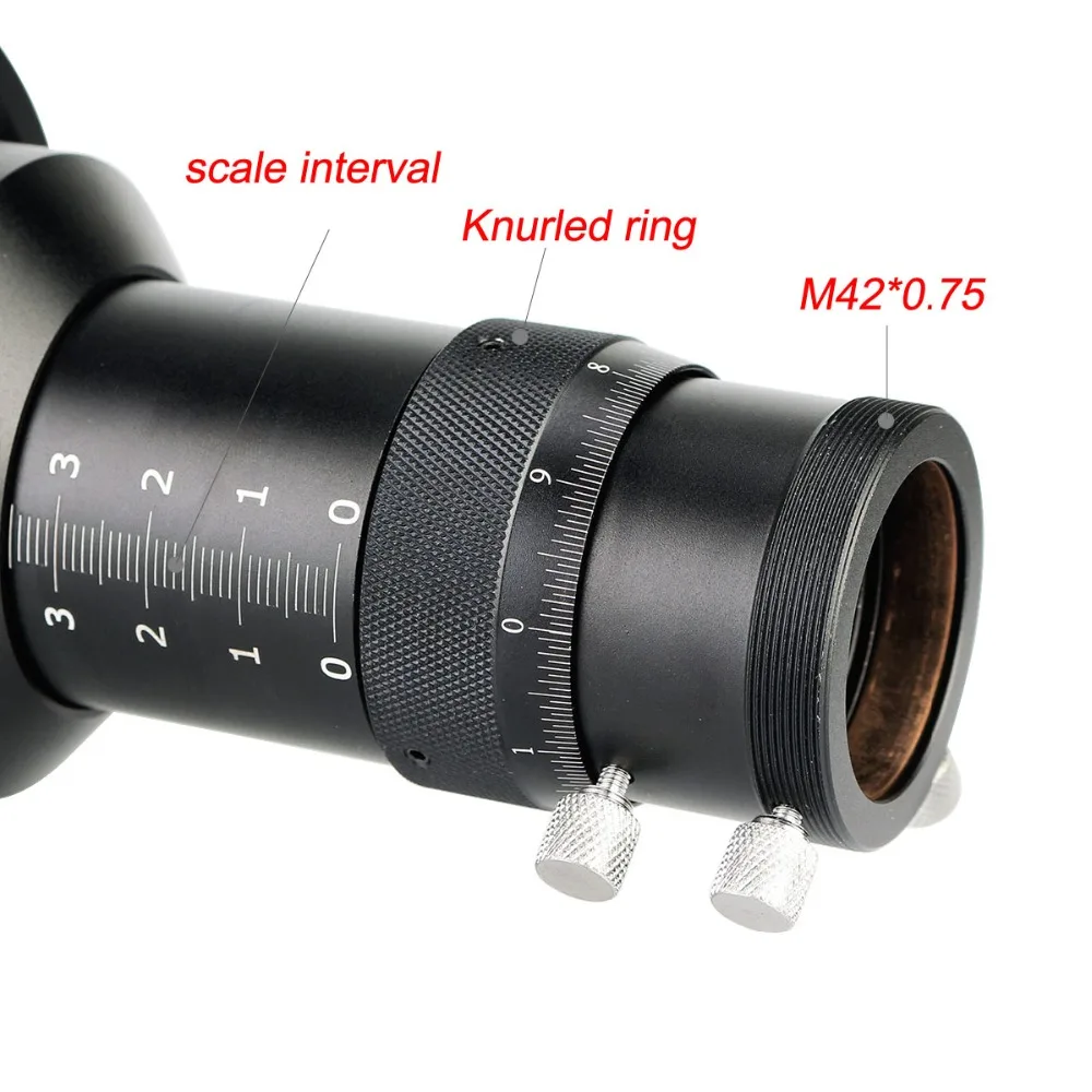 60mm compacto Deluxe guía alcance Finderscope w/1,25