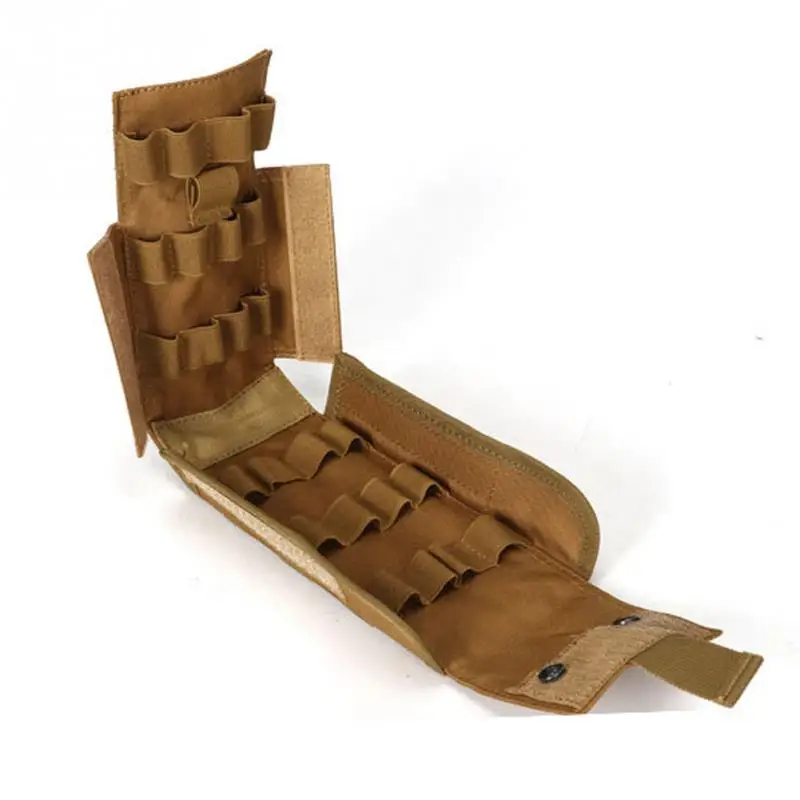 

Hunting Ammo Storage Bags Molle 25 Round 12 GA 12 Gauge Ammo Shells Cartridge Bandolier Reload Magazine Pouches