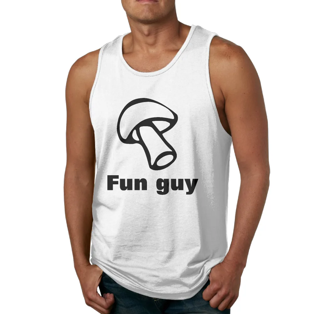 AGARY&EASY New Fashion Men Tops Fun guy Men's Tank Tops tumblr Men Tees