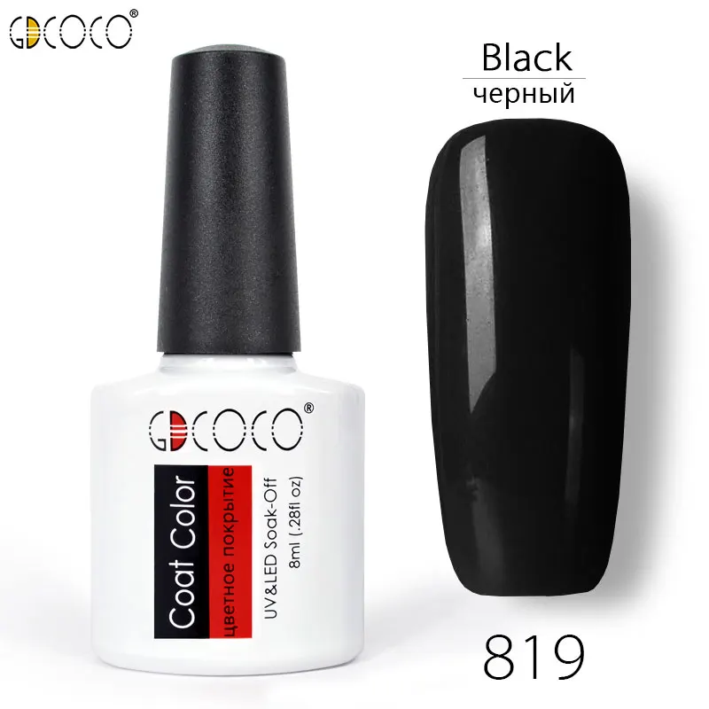 819 86102 Soak Off праймер гель, GDCOCO 8 мл Лак для ногтей, Базовое покрытие, верхнее покрытие, матовый гель лак Ultra Bond No Acid Primer Hybrid Basegel - Цвет: 819
