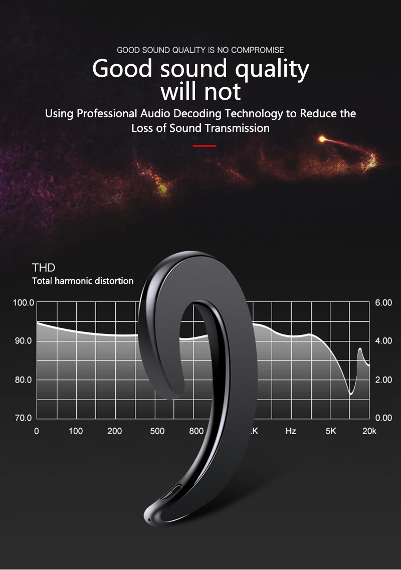 Горячие беспроводные наушники костной проводимости наушники Bluetooth 4,2 Спортивная гарнитура стерео наушники