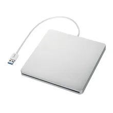 USB 3,0 Супер Тонкий Слот-во внешнем DVD-RW-Серебристый