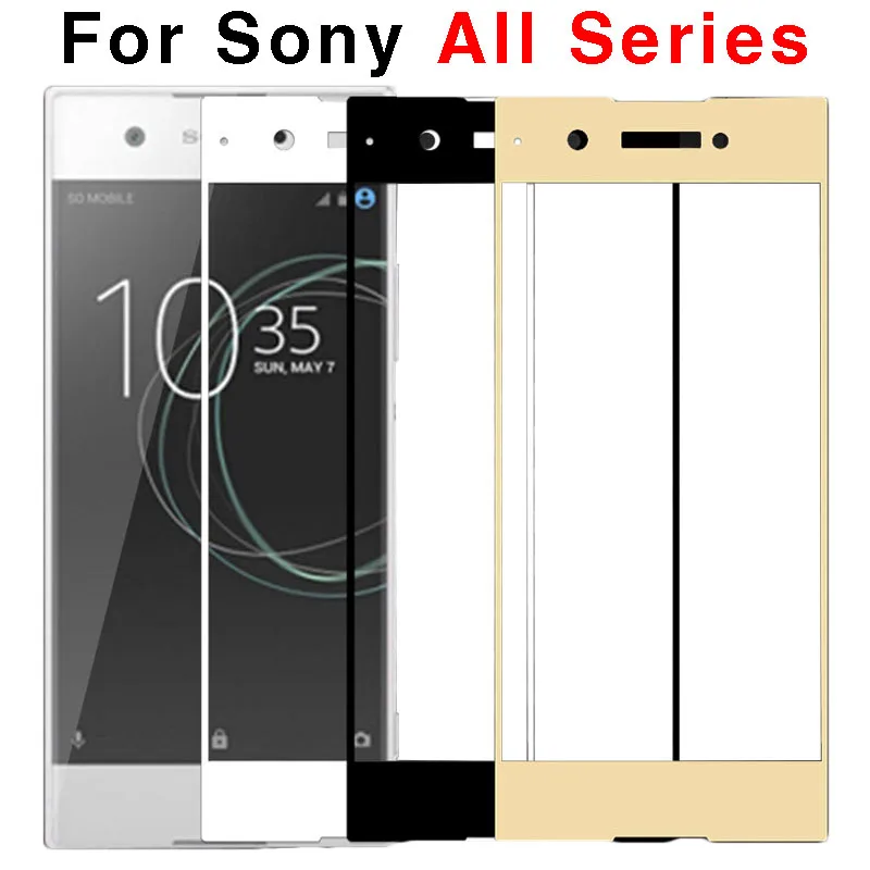 

Tempered Glass For Sony Ericsson Xperia XA1 XA2 XA3 Plus Ultra XZ4 Protective Film Screen Protector for G3112 G3412 G3221 H4113