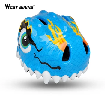 

WEST BIKING PC Kids Bicycle Cycling Helmet Cartoon Skate Helmet Bike Protect Casque Enfant Casco Ciclismo Bike Bicycle Helmets