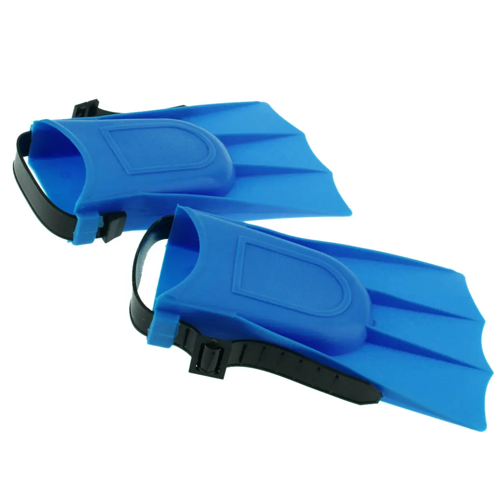 Perfeclan Adjustable Fins Training Long Flippers Scuba Diving Swimming Snorkeling Children Fins Swim Training Equipment 