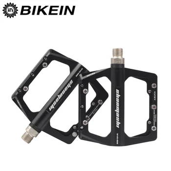 

BIKEIN Outdoor Cycling Bike 4 Bearing Pedals MTB Bicycle Platform Non-Slip Flat Pedal MTB Super Light Fixed Gear Accessories