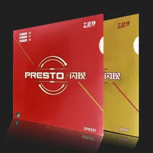 729 Дружба Presto скорость Настольный теннис спин резина с Spong торт Губка Резина