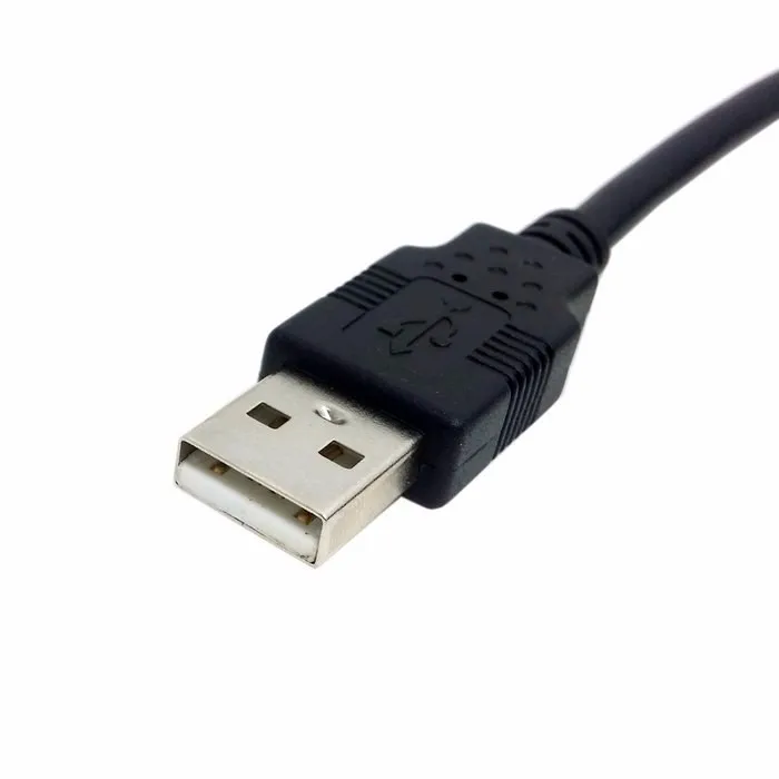 (100 шт./лот) USB 2.0 мужчине b справа под углом 90 градусов принтер, сканер жесткий диск кабель 50 см 2 м