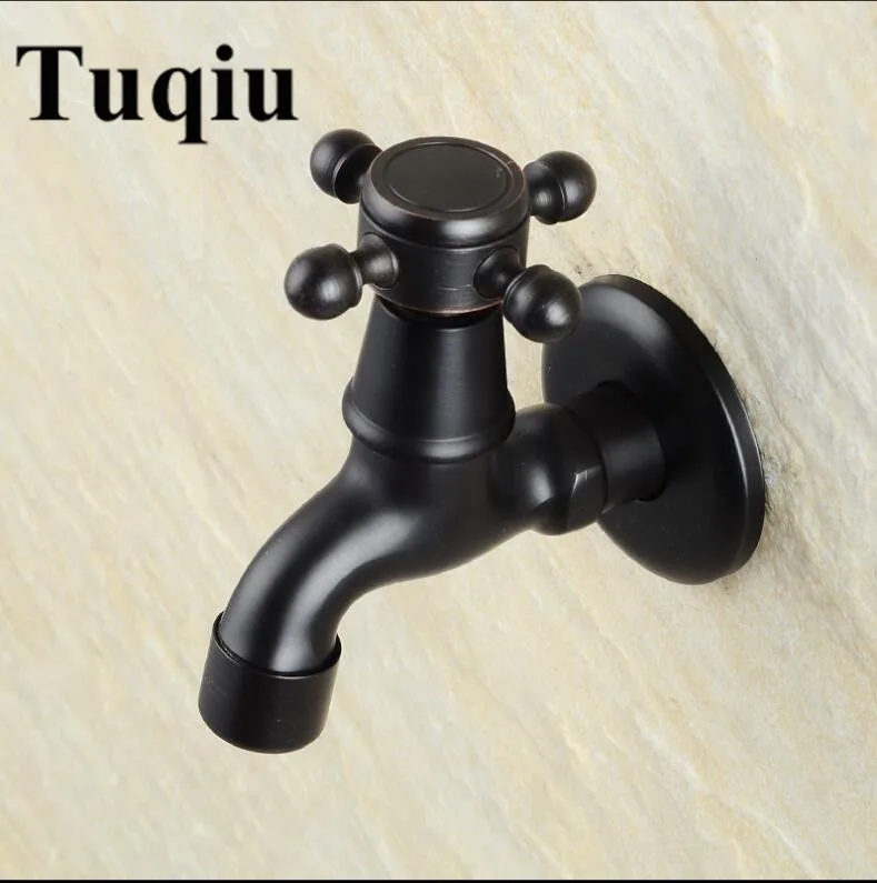 Bidcock Faucet Black Oil brushed Taps Bathroom Mop Washing Machine Outdoor For Garden | Обустройство дома