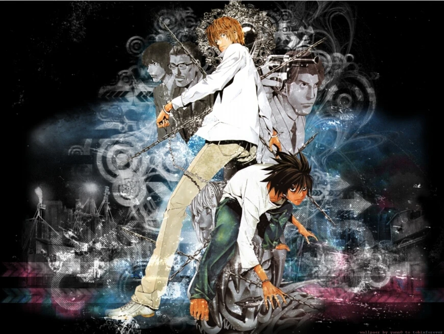 Death Note Poster Sutra Cetak L Lawliet Kira Cahaya Yagami Ryuk Misa Dekat Art 12 X 16 24 X 32 Inch Japan Anime Hadiah Dn75 Gifts For A New Husband Gifts Cards On Salegift