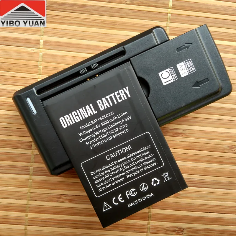 YIBOYUAN 4000mAh BAT16484000 Battery For DOOGEE X5 MAX Pro Cell Phone