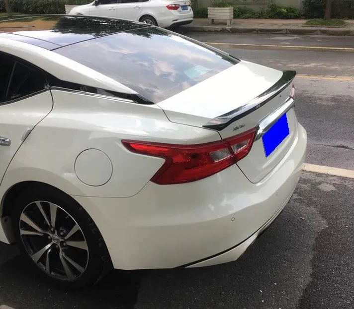 Для Nissan Maxima спойлер 2015 2016 2017 2018 год от DIY Краска Цвет Грунтовка задний багажник