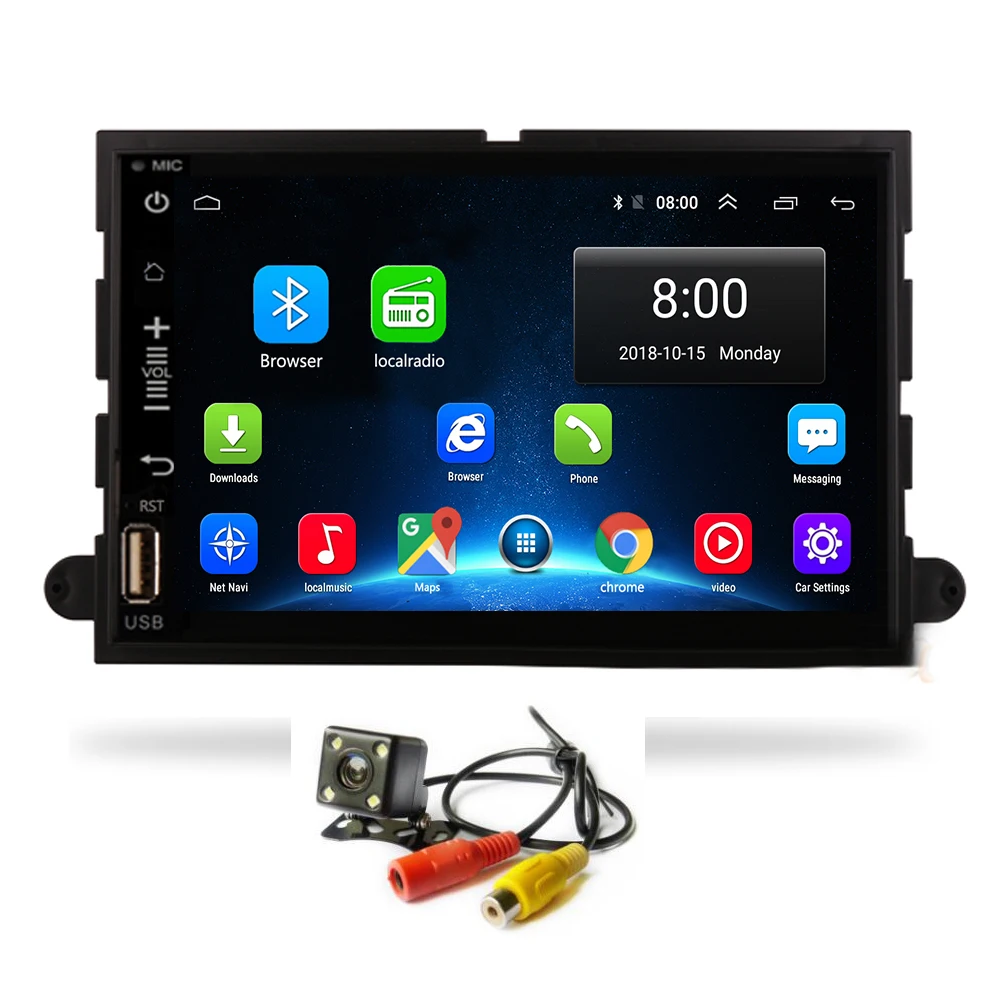 Android 8 1 автомобильный радиоприемник GPS головное устройство для Ford F150 Fusion Expedition