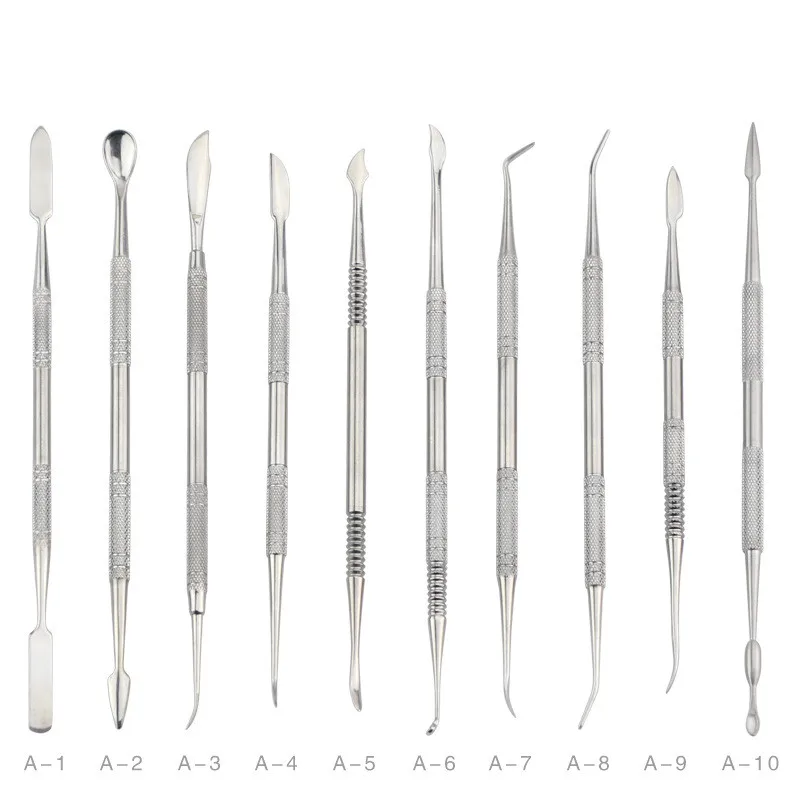 10pcs Stainless steel clay sculpture knife Sculpture tools for modeling ceramic crafts
